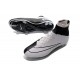 Chaussures Mercurial Superfly IV FG Nouvelle Pas Cher Noir Blanc