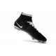 Chaussures Mercurial Superfly IV FG Nouvelle Pas Cher Noir Blanc