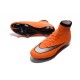 2016 Homme Chaussures Football Mercurial Superfly FG Orange Argenté Noir