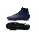 Chaussures Mercurial Superfly IV FG Nouvelle Pas Cher Bleu Foncé