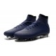 Chaussures Mercurial Superfly IV FG Nouvelle Pas Cher Bleu Foncé