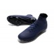 Chaussures Mercurial Superfly IV FG Nouvelle Pas Cher Bleu Foncé