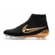 Nouvelle Homme Cramspon de Foot Nike Magista Obra FG Noir Blanc Or