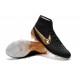 Nouvelle Homme Cramspon de Foot Nike Magista Obra FG Noir Blanc Or