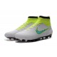 Nouvelle Homme Cramspon de Foot Nike Magista Obra FG Blanc Volt Vert Noir