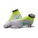 Nouvelle Homme Cramspon de Foot Nike Magista Obra FG Blanc Volt Vert Noir