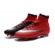 Chaussures Mercurial Superfly IV FG Nouvelle Pas Cher Rouge Noir Blanc