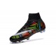 2016 Homme Chaussures Football Mercurial Superfly FG Noir Blanc Vert Bleu Orange Rose Jaune