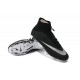 Chaussures Mercurial Superfly IV FG Nouvelle Pas Cher Argenté Noir