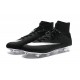 Chaussures Mercurial Superfly IV FG Nouvelle Pas Cher Argenté Noir