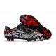 2016 Chaussure de Football Nike Hypervenom Phinish FG Noir Rouge Blanc