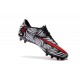 2016 Chaussure de Football Nike Hypervenom Phinish FG Noir Rouge Blanc