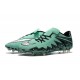 Nouveau 2016 Crampons Nike Hypervenom Phinish FG Argenté Noir Vert