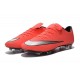 Chaussures de Football Nike Mercurial Vapor 10 FG Mangue Argent Turquoise