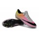 2016 Crampons de Foot Nike Mercurial Vapor X FG Homme Blanc Noir Volt Orange Total