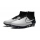 Nouvelle Homme Cramspon de Foot Nike Magista Obra FG Cuir Blanc Noir