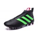 2016 Adidas Ace16+ Purecontrol FG/AG Chaussures de Football Vert Noir