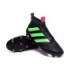 2016 Adidas Ace16+ Purecontrol FG/AG Chaussures de Football Vert Noir