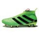 2016 Adidas Ace16+ Purecontrol FG/AG Chaussures de Football Solar Vert Noir Rose