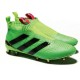 2016 Adidas Ace16+ Purecontrol FG/AG Chaussures de Football Solar Vert Noir Rose