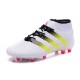 Chaussures de Football Hommes - adidas ACE 16.1 Primeknit FG/AG Rose Jaune Noir Blanc