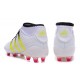 Chaussures de Football Hommes - adidas ACE 16.1 Primeknit FG/AG Rose Jaune Noir Blanc