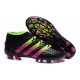 Chaussures de Football Hommes - adidas ACE 16.1 Primeknit FG/AG Noir Rose Volt