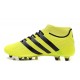 Chaussures de Football Hommes - adidas ACE 16.1 Primeknit FG/AG Jaune Noir