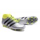 Chaussures de Football Hommes - adidas ACE 16.1 Primeknit FG/AG Noir Argenté Volt