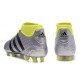 Chaussures de Football Hommes - adidas ACE 16.1 Primeknit FG/AG Noir Argenté Volt