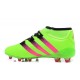 Chaussures de Football Hommes - adidas ACE 16.1 Primeknit FG/AG Vert Rose Noir