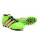 Chaussures de Football Hommes - adidas ACE 16.1 Primeknit FG/AG Vert Rose Noir