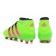 Chaussures de Football Hommes - adidas ACE 16.1 Primeknit FG/AG Vert Rose Noir