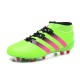 Chaussures de Football Hommes - adidas ACE 16.1 Primeknit FG/AG Vert Rose Noir