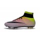 Chaussures Mercurial Superfly IV FG Nouvelle Pas Cher Blanc Noir Volt Orange Total