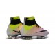 Chaussures Mercurial Superfly IV FG Nouvelle Pas Cher Blanc Noir Volt Orange Total