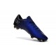 2016 Crampons de Foot Nike Mercurial Vapor X FG Homme Bleu Royal Argent Noir