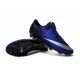 2016 Crampons de Foot Nike Mercurial Vapor X FG Homme Bleu Royal Argent Noir