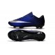 2016 Crampons de Foot Nike Mercurial Vapor X FG Homme Bleu Royal Argent Noir