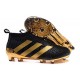 2016 Adidas Ace16+ Purecontrol FG/AG Chaussures de Football Paul Pogba Or Noir