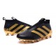 2016 Adidas Ace16+ Purecontrol FG/AG Chaussures de Football Paul Pogba Or Noir