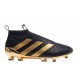 2016 Adidas Ace16+ Purecontrol FG/AG Chaussures de Football Paul Pogba Or Noir