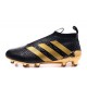 2016 Adidas Ace16+ Purecontrol FG/AG Chaussures de Football Paul Pogba Or Noir