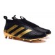 2016 Adidas Ace16+ Purecontrol FG/AG Chaussures de Football Paul Pogba Or Noir