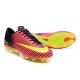 Chaussures pour hommes - Nike Mercurial Vapor 11 FG Crampons de Football Rose Volt Noir