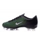 Chaussures pour hommes - Nike Mercurial Vapor 11 FG Crampons de Football Noir Blanc Bleu Volt