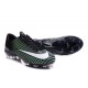 Chaussures pour hommes - Nike Mercurial Vapor 11 FG Crampons de Football Noir Blanc Bleu Volt