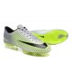 Chaussures pour hommes - Nike Mercurial Vapor 11 FG Crampons de Football Argenté Noir Vert