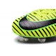 Chaussures pour hommes - Nike Mercurial Vapor 11 FG Crampons de Football Vert Noir