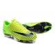 Chaussures pour hommes - Nike Mercurial Vapor 11 FG Crampons de Football Vert Noir